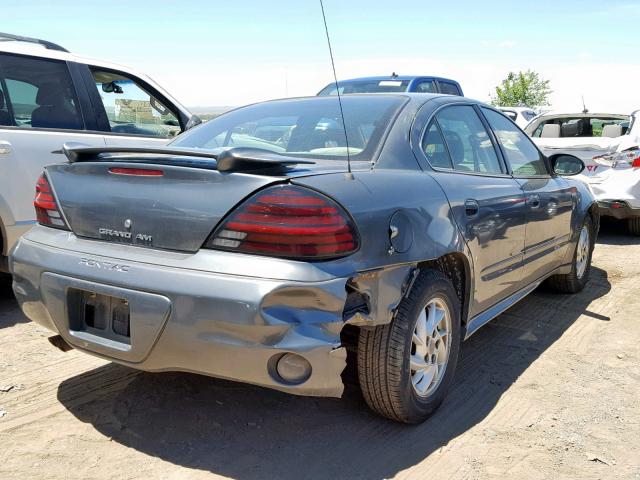 1G2NG52E44M559531 - 2004 PONTIAC GRAND AM S GRAY photo 4