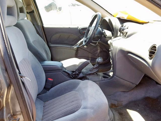 1G2NG52E44M559531 - 2004 PONTIAC GRAND AM S GRAY photo 5