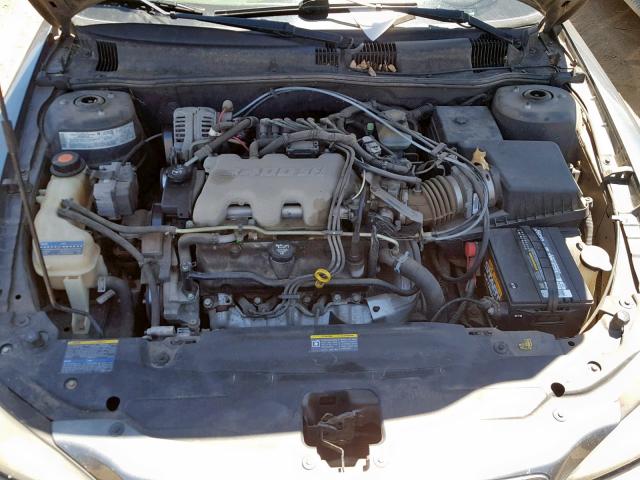 1G2NG52E44M559531 - 2004 PONTIAC GRAND AM S GRAY photo 7