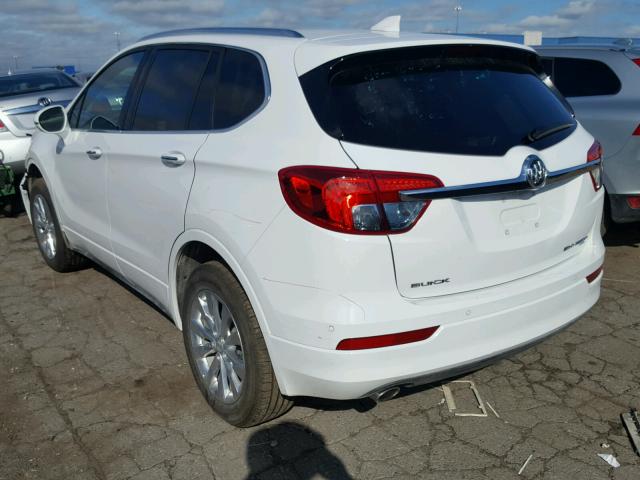 LRBFXDSA5HD119507 - 2017 BUICK ENVISION E WHITE photo 3