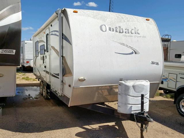 4YDT23024AB451459 - 2010 KEYSTONE OUTBACK WHITE photo 1