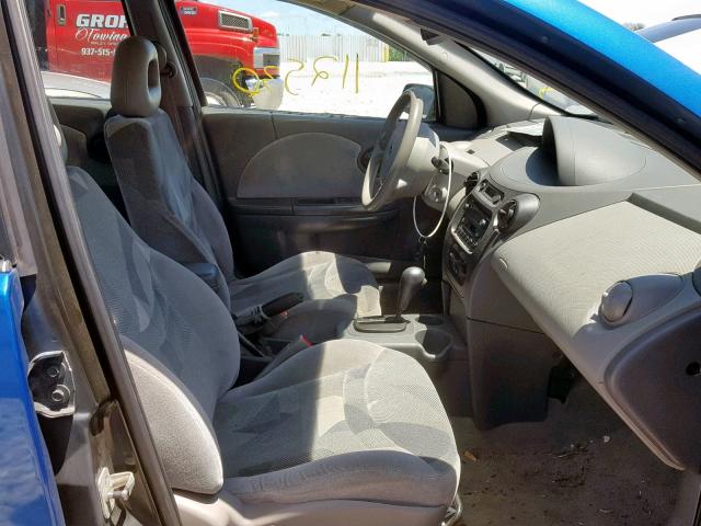1G8AL52F13Z138893 - 2003 SATURN ION LEVEL BLUE photo 5