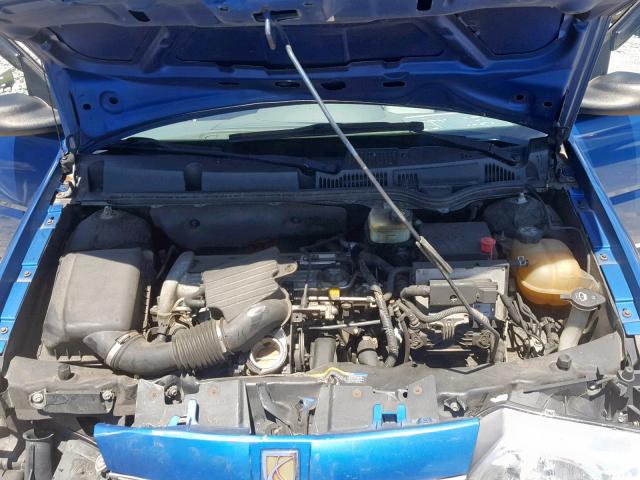 1G8AL52F13Z138893 - 2003 SATURN ION LEVEL BLUE photo 7