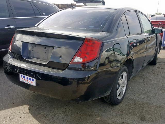 1G8AJ55F47Z118418 - 2007 SATURN ION LEVEL BLACK photo 4