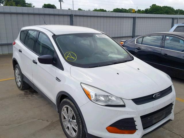 1FMCU0F71DUD88016 - 2013 FORD ESCAPE S WHITE photo 9