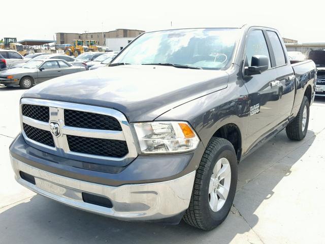 1C6RR7GG3HS713183 - 2017 RAM 1500 SLT GRAY photo 2