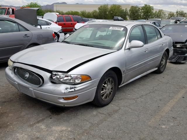 1G4HP54K524203917 - 2002 BUICK LESABRE CU SILVER photo 2