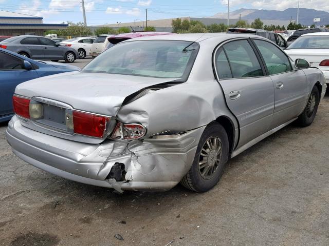 1G4HP54K524203917 - 2002 BUICK LESABRE CU SILVER photo 4