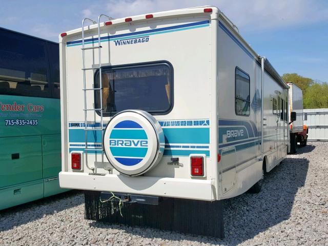 1GBKP37N8P3322020 - 1994 WINNEBAGO BRAVE SE WHITE photo 4