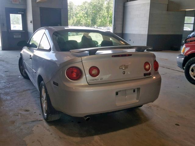 1G1AL18F067860953 - 2006 CHEVROLET COBALT LT SILVER photo 3