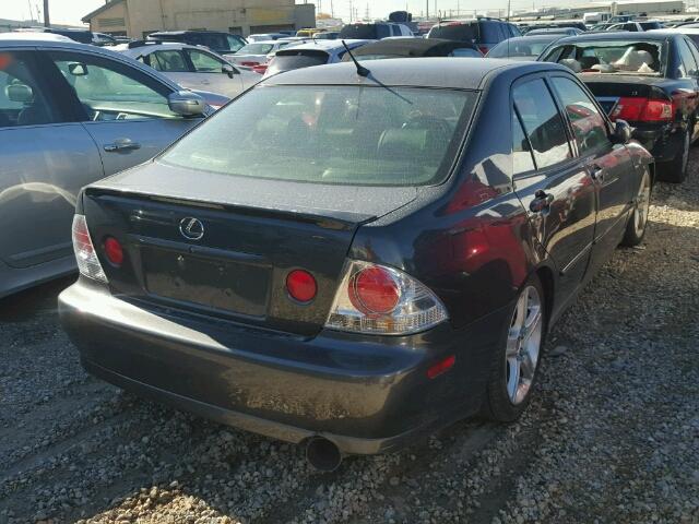 JTHBD192330066715 - 2003 LEXUS IS 300 CHARCOAL photo 4