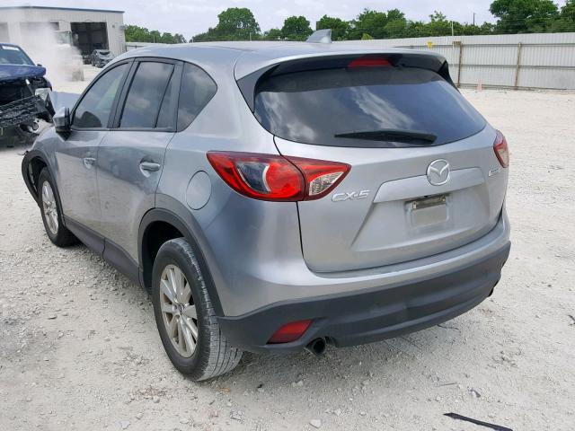 JM3KE2CY6E0388390 - 2014 MAZDA CX-5 TOURI SILVER photo 3