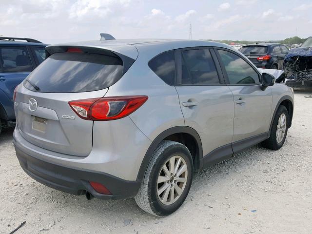 JM3KE2CY6E0388390 - 2014 MAZDA CX-5 TOURI SILVER photo 4