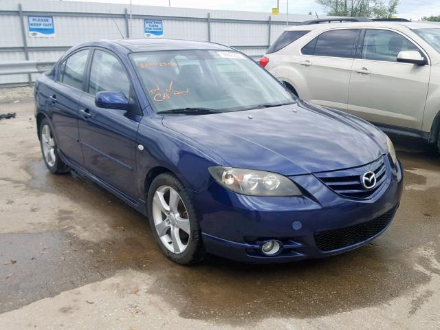 JM1BK123541101017 - 2004 MAZDA 3 S BLUE photo 1