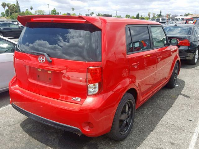 JTLZE4FEXEJ050204 - 2014 TOYOTA SCION XB 红色 照片 4