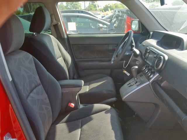 JTLZE4FEXEJ050204 - 2014 TOYOTA SCION XB 红色 照片 5