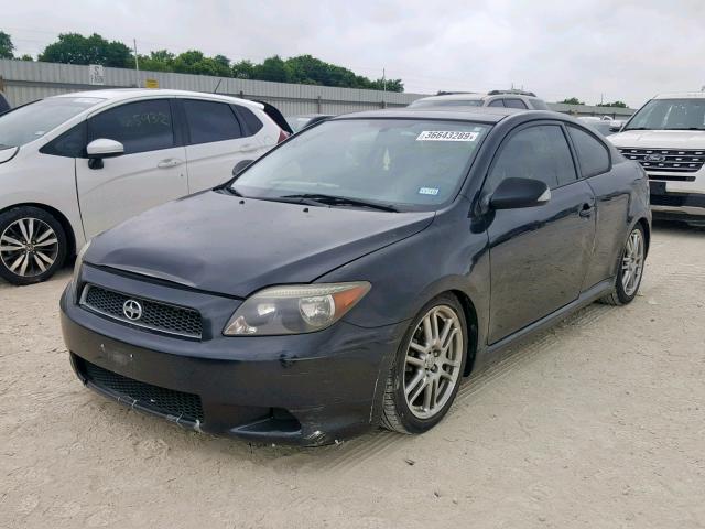 JTKDE167050027504 - 2005 TOYOTA SCION TC BLACK photo 2