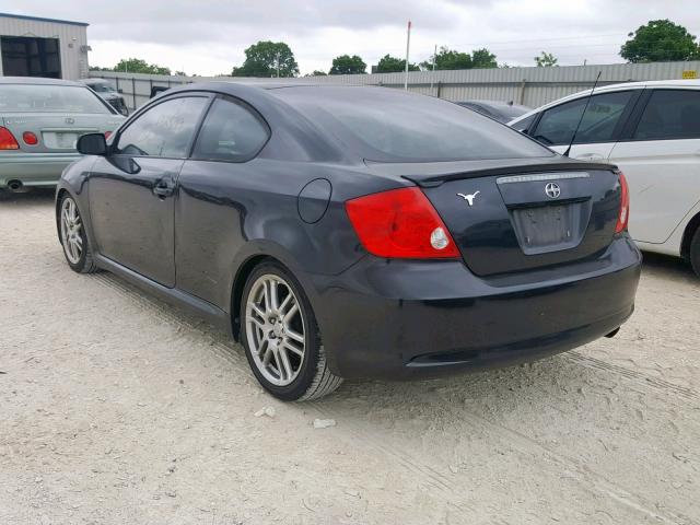 JTKDE167050027504 - 2005 TOYOTA SCION TC BLACK photo 3