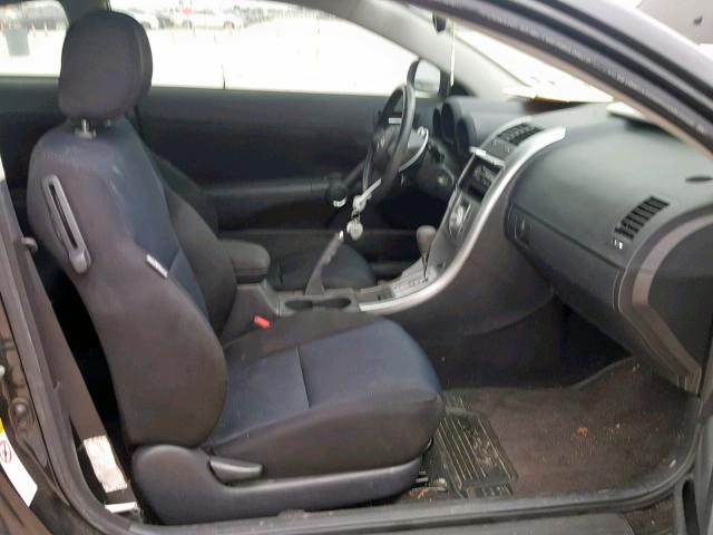 JTKDE167050027504 - 2005 TOYOTA SCION TC BLACK photo 5