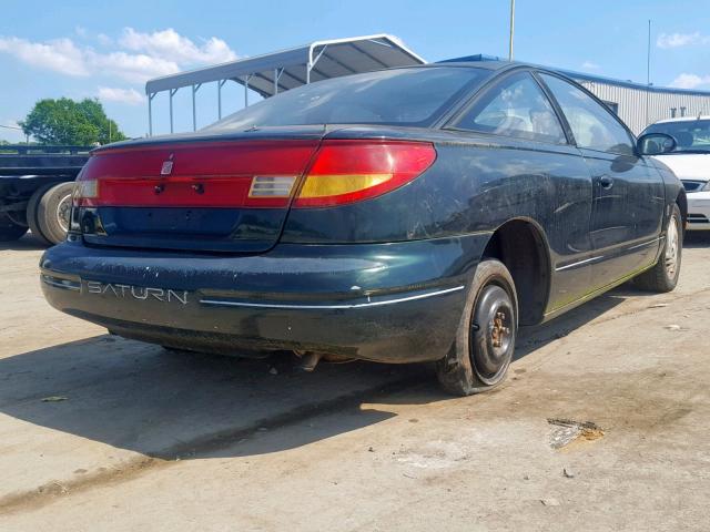 1G8ZH1273VZ362742 - 1997 SATURN SC2 GREEN photo 4