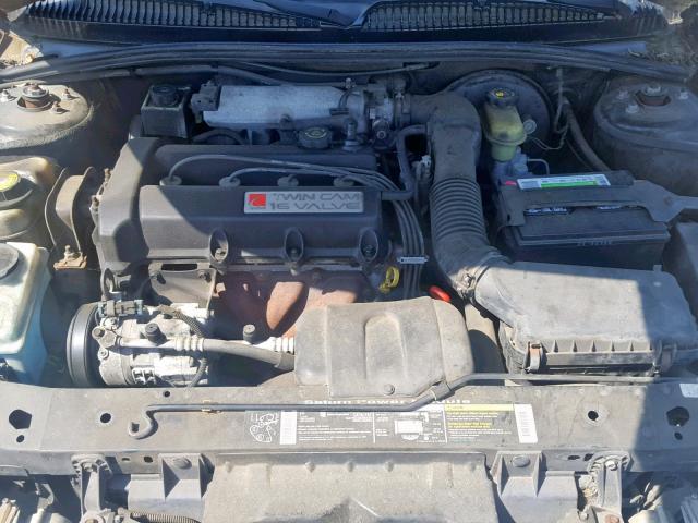 1G8ZH1273VZ362742 - 1997 SATURN SC2 GREEN photo 7