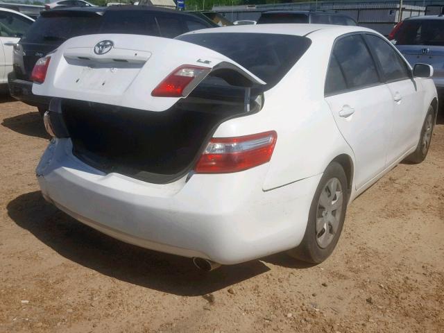 4T1BE46K47U535146 - 2007 TOYOTA CAMRY NEW WHITE photo 4