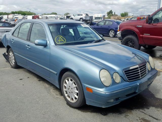 WDBJF65J41B380956 - 2001 MERCEDES-BENZ E 320 GREEN photo 1