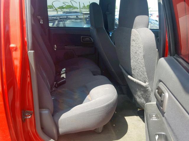 1GCDS136058205778 - 2005 CHEVROLET COLORADO RED photo 6