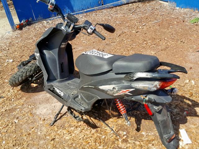 RFGBS1D00JXAE0831 - 2018 SANY SCOOTER BLACK photo 3