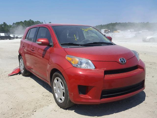 JTKKUPB47D1034354 - 2013 TOYOTA SCION XD RED photo 1