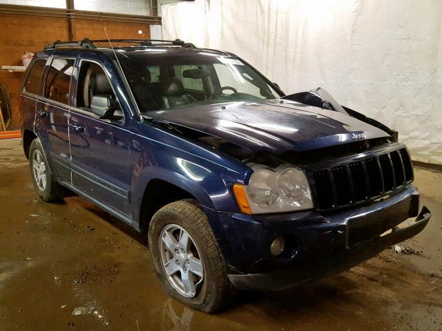 1J8GR48K76C262955 - 2006 JEEP GRAND CHER BLUE photo 1