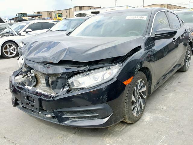 19XFC2F79GE085326 - 2016 HONDA CIVIC EX BLACK photo 2