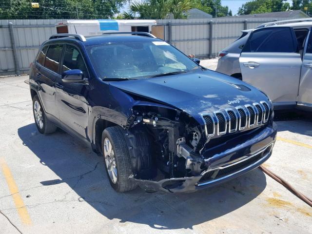 1C4PJLDS7FW516967 - 2015 JEEP CHEROKEE L BLUE photo 1