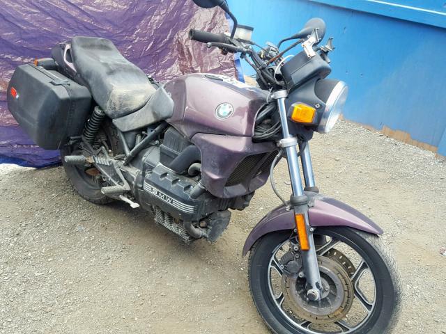 WB1057103M0133671 - 1991 BMW K75 PURPLE photo 1