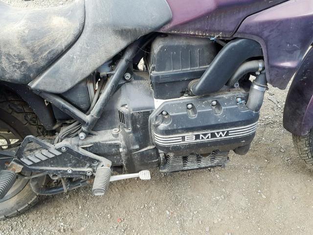 WB1057103M0133671 - 1991 BMW K75 PURPLE photo 7