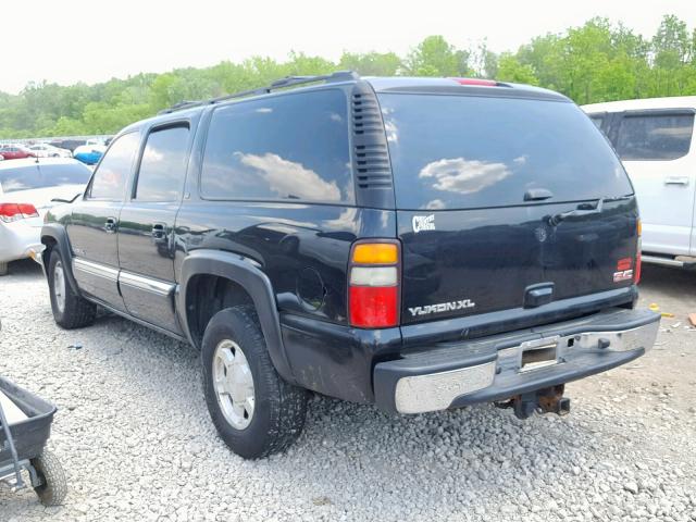 3GKFK16Z96G100056 - 2006 GMC YUKON XL K BLACK photo 3