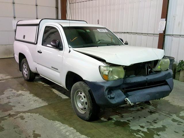 5TENX22N38Z587599 - 2008 TOYOTA TACOMA WHITE photo 1