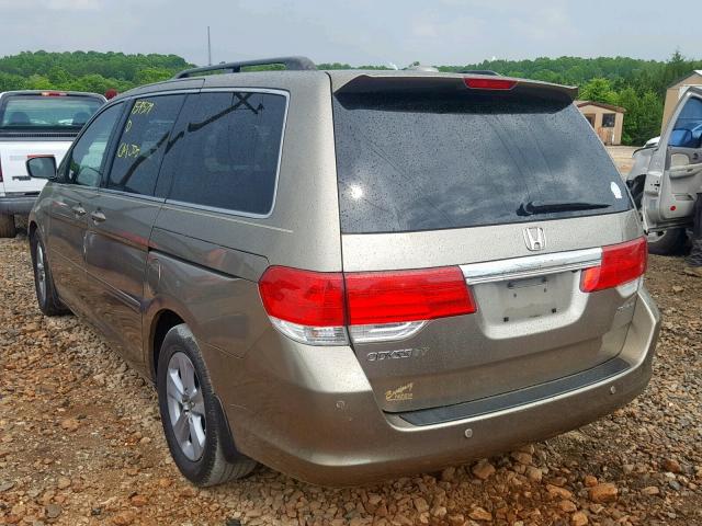 5FNRL38968B041071 - 2008 HONDA ODYSSEY TO BROWN photo 3