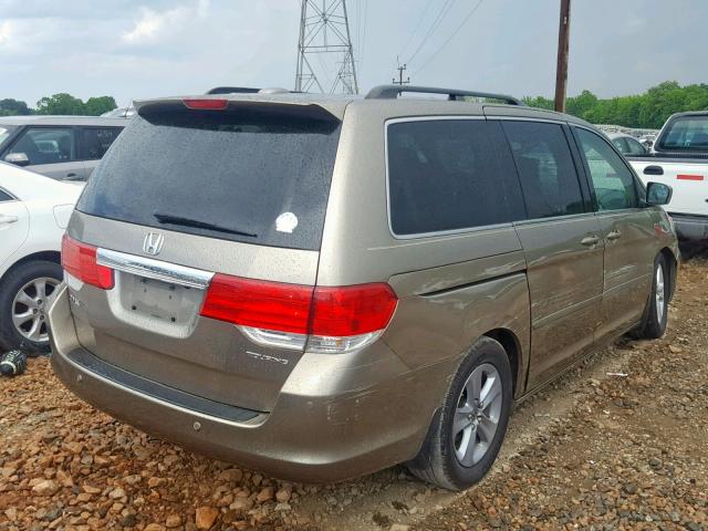 5FNRL38968B041071 - 2008 HONDA ODYSSEY TO BROWN photo 4