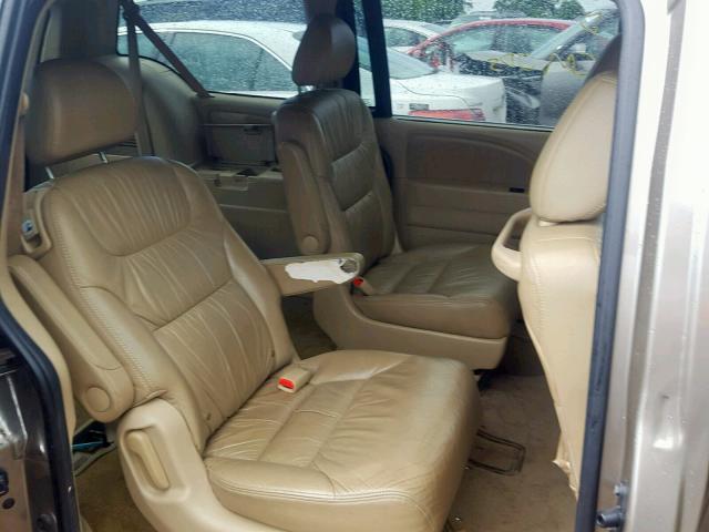 5FNRL38968B041071 - 2008 HONDA ODYSSEY TO BROWN photo 6