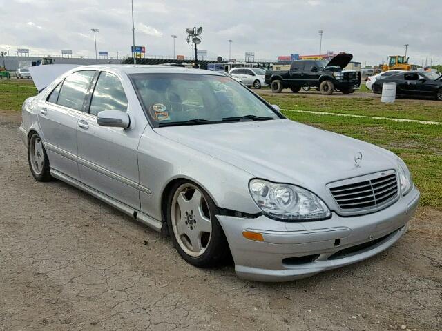 WDBNG75J91A191410 - 2001 MERCEDES-BENZ S 500 SILVER photo 1