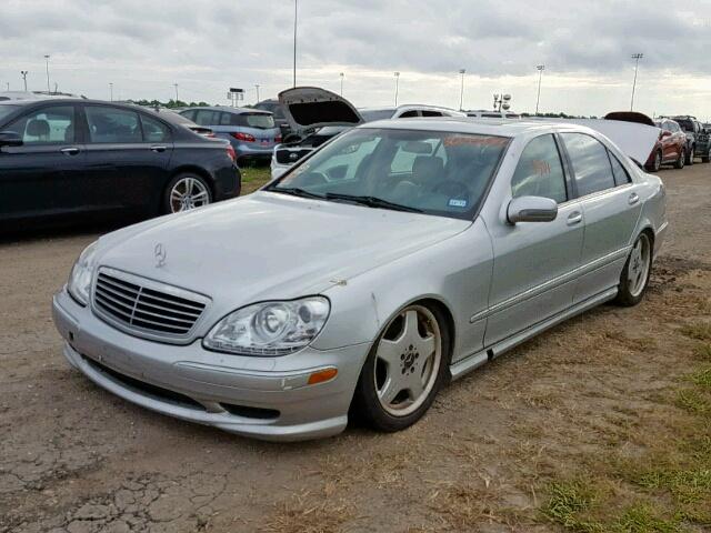 WDBNG75J91A191410 - 2001 MERCEDES-BENZ S 500 SILVER photo 2