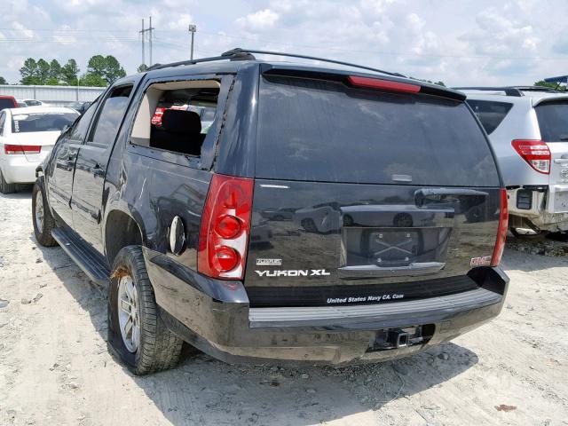 1GKFC16027R241020 - 2007 GMC YUKON XL C BLACK photo 3