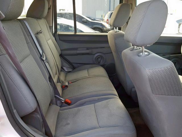 1J8HG48K67C598236 - 2007 JEEP COMMANDER 银色 照片 6