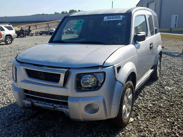 5J6YH1H71AL006158 - 2010 HONDA ELEMENT EX SILVER photo 2