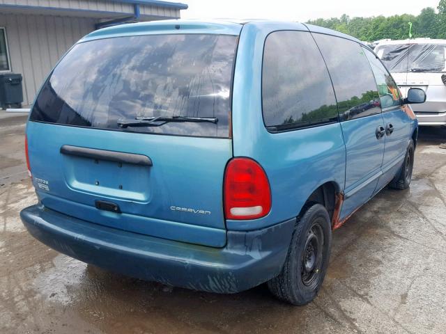 2B4FP25B9WR683002 - 1998 DODGE CARAVAN BLUE photo 4