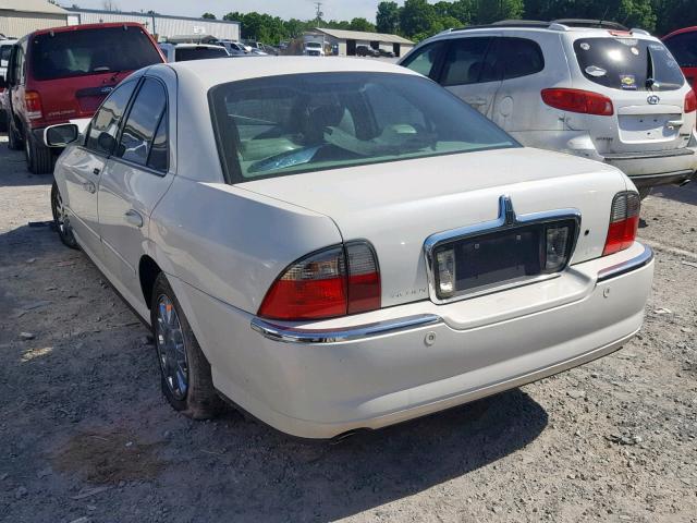 1LNHM86S63Y661967 - 2003 LINCOLN LS WHITE photo 3