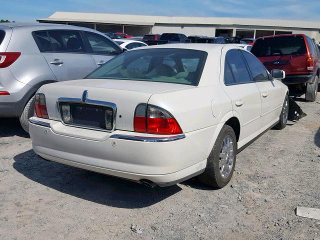 1LNHM86S63Y661967 - 2003 LINCOLN LS WHITE photo 4