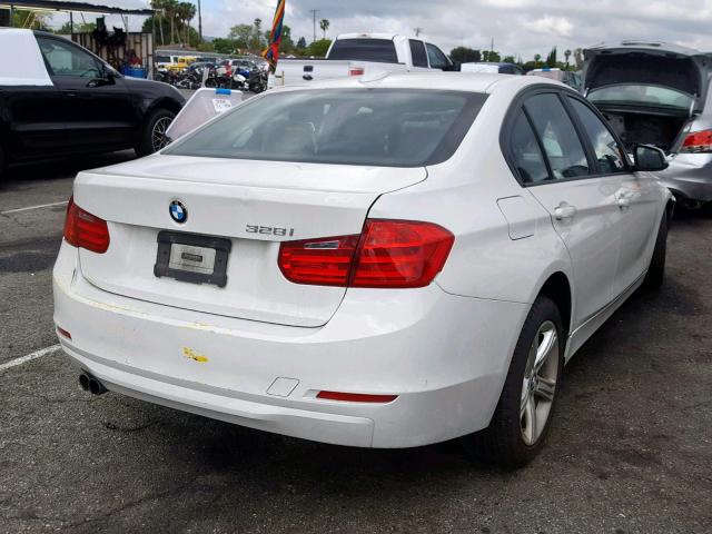 WBA3C1C55DK103018 - 2013 BMW 328 I SULE WHITE photo 4