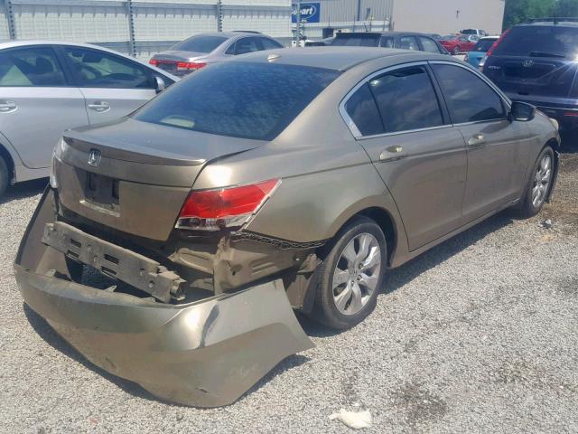 1HGCP26829A040204 - 2009 HONDA ACCORD EXL GOLD photo 4